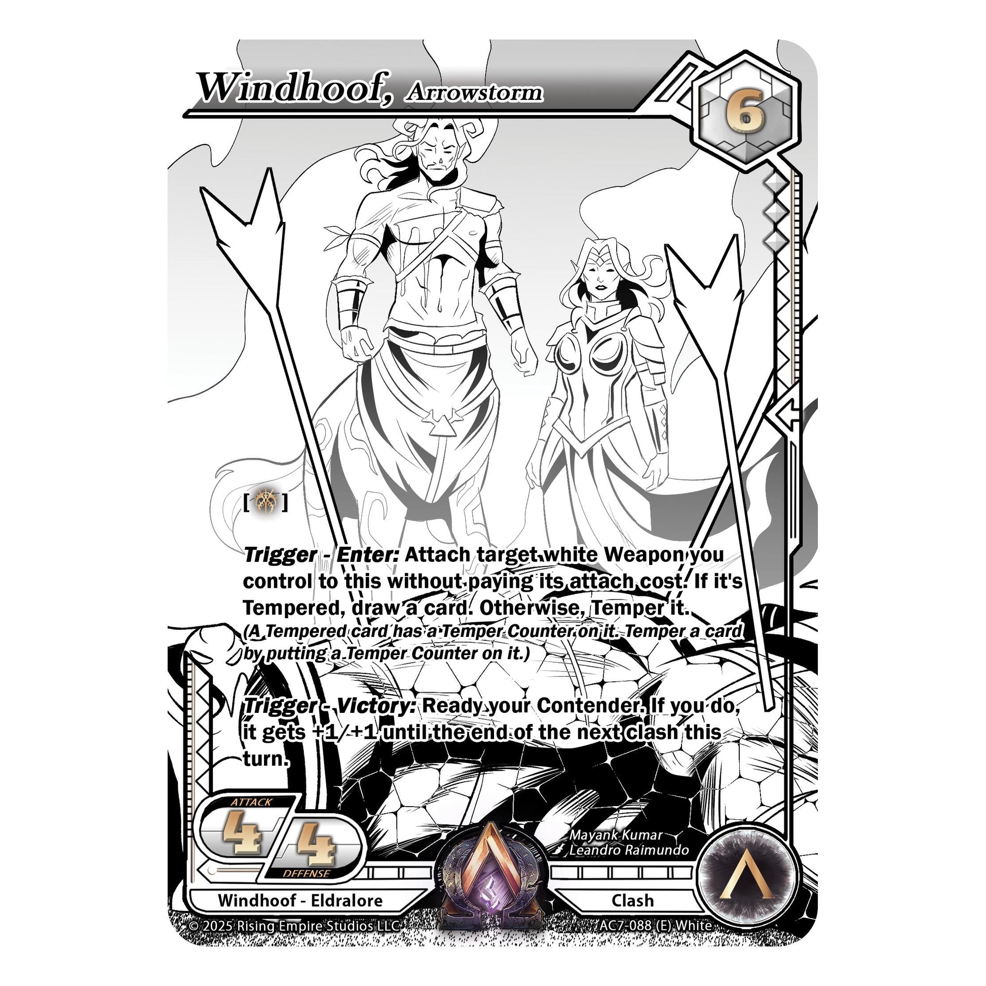 Image for Windhoof, Arrowstorm (Ink) (AC7-088) (AC7) - Alpha Clash