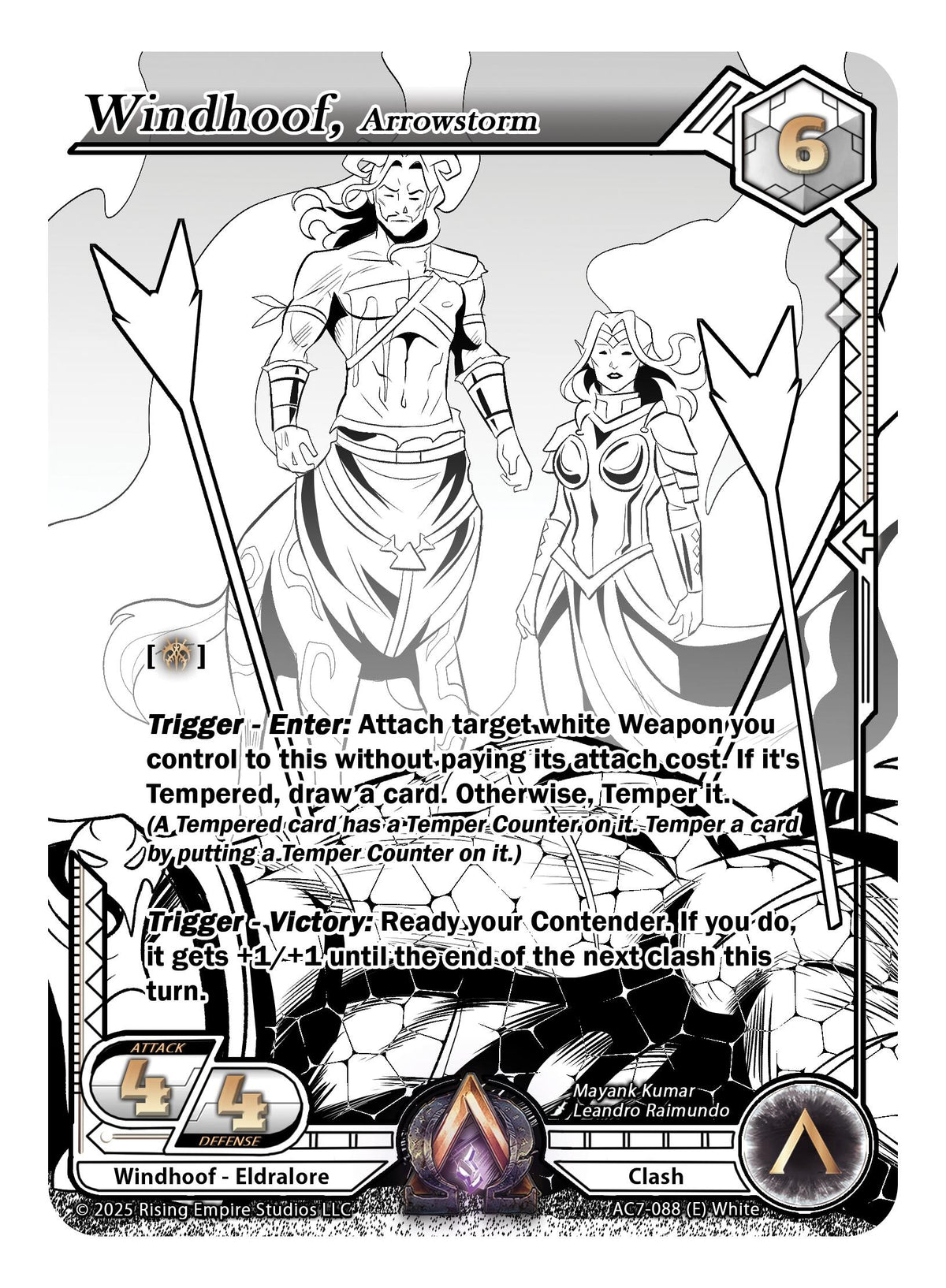 Image for Windhoof, Arrowstorm (Ink) (AC7-088) (AC7) - Alpha Clash