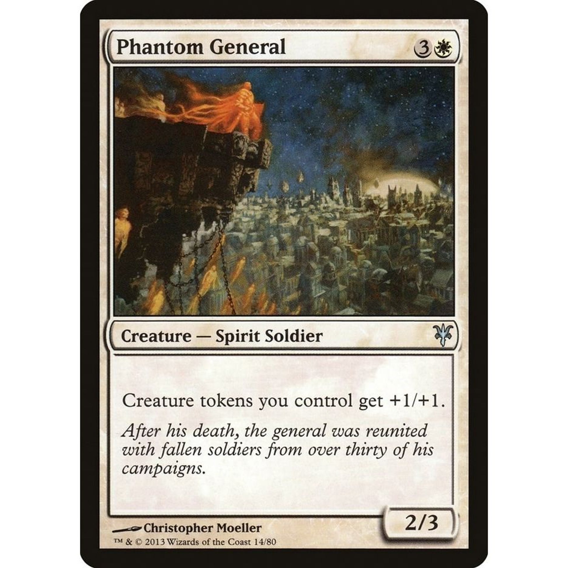 Image for Phantom General (14) (DDK) - Magic: The Gathering