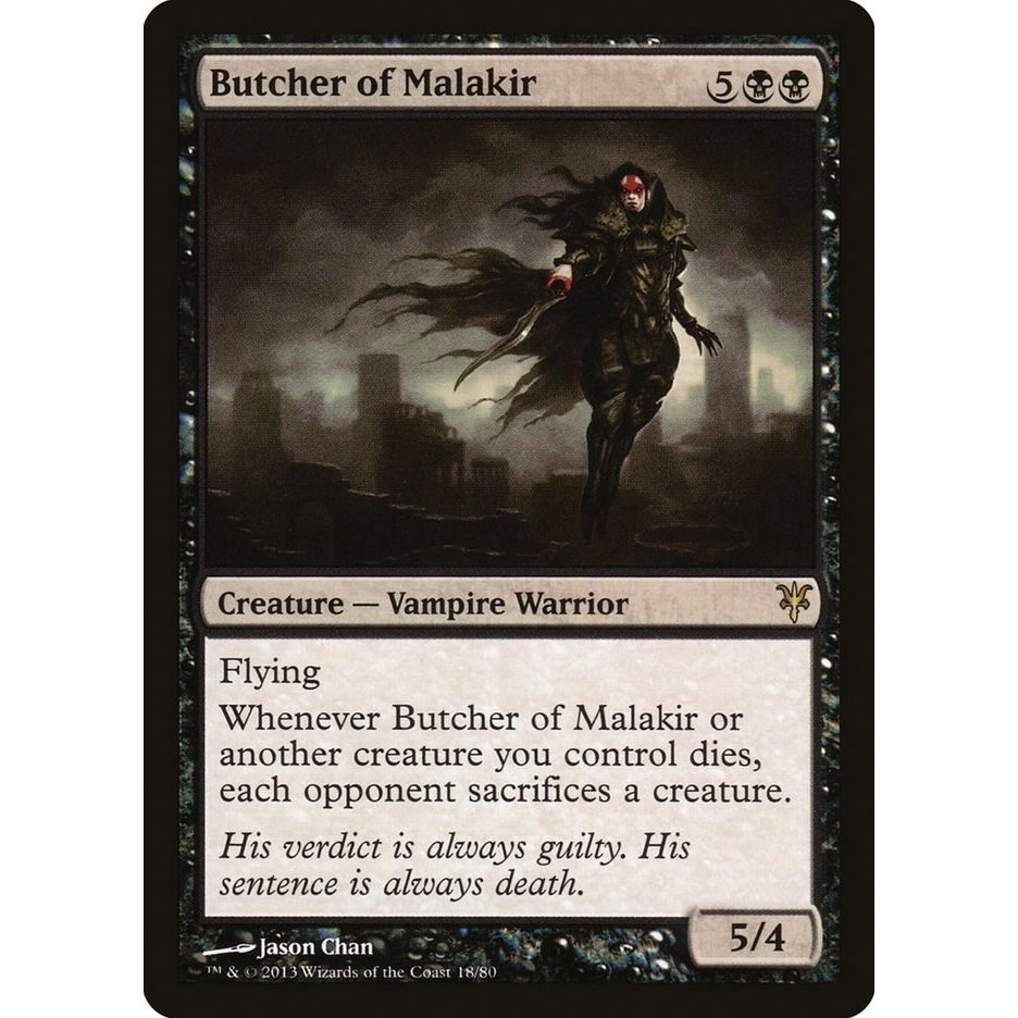 Image for Butcher of Malakir (18) (DDK) - Magic: The Gathering