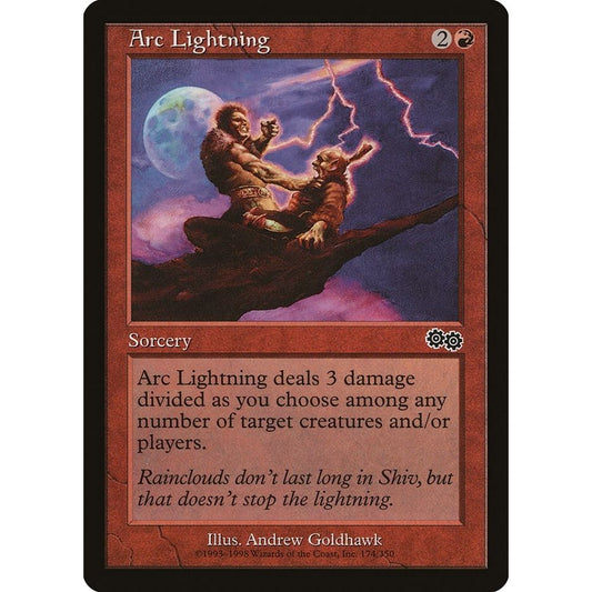 Image for Arc Lightning (174) (USG) - Magic: The Gathering