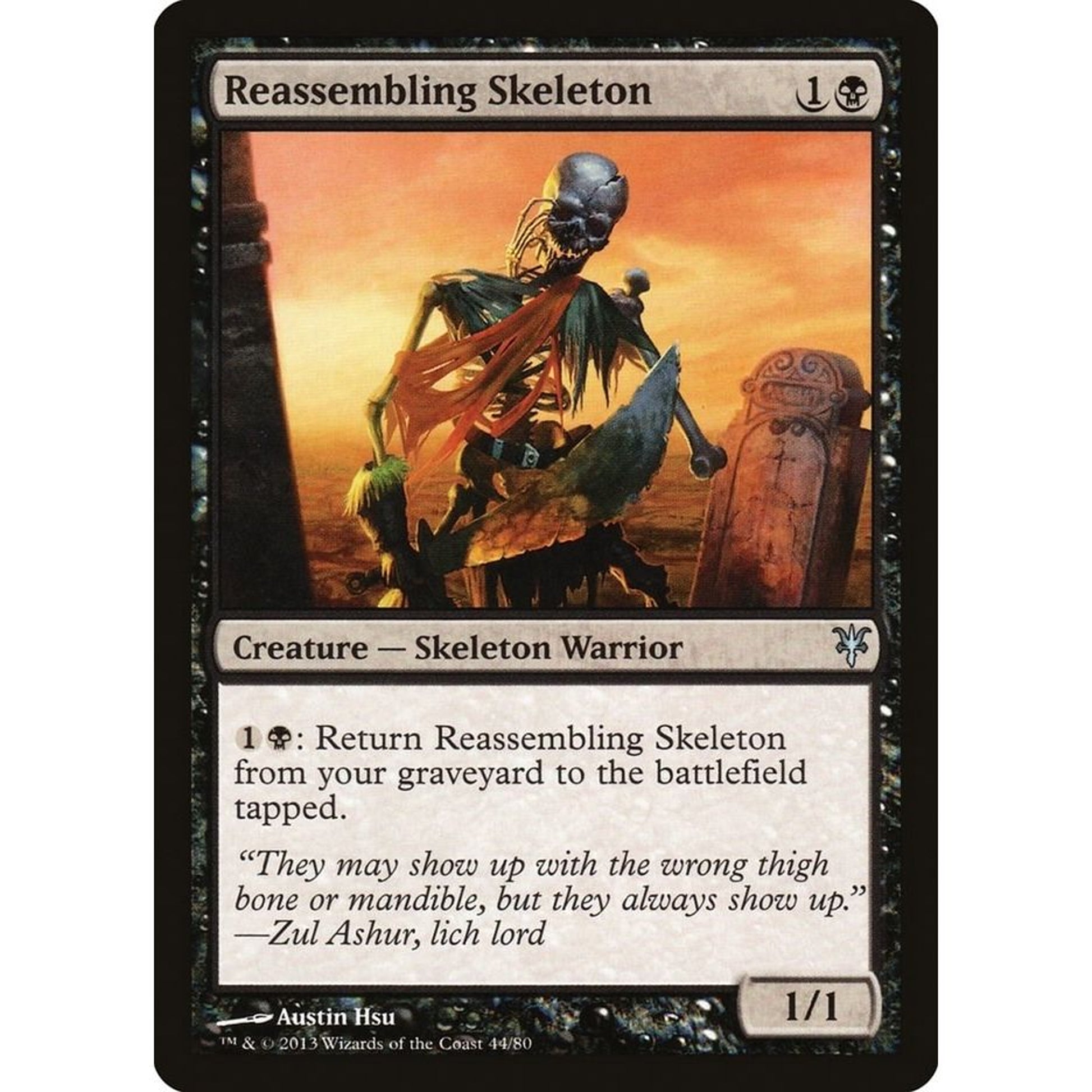 Image for Reassembling Skeleton (44) (DDK) - Magic: The Gathering
