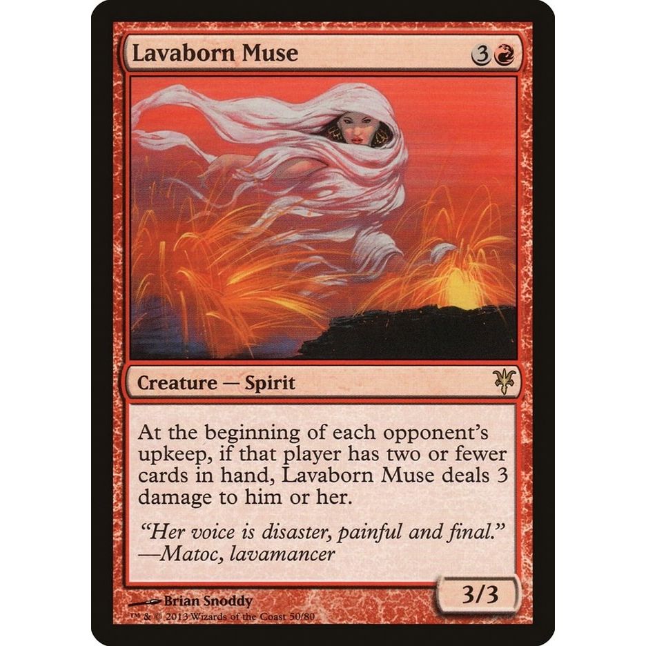 Image for Lavaborn Muse (50) (DDK) - Magic: The Gathering