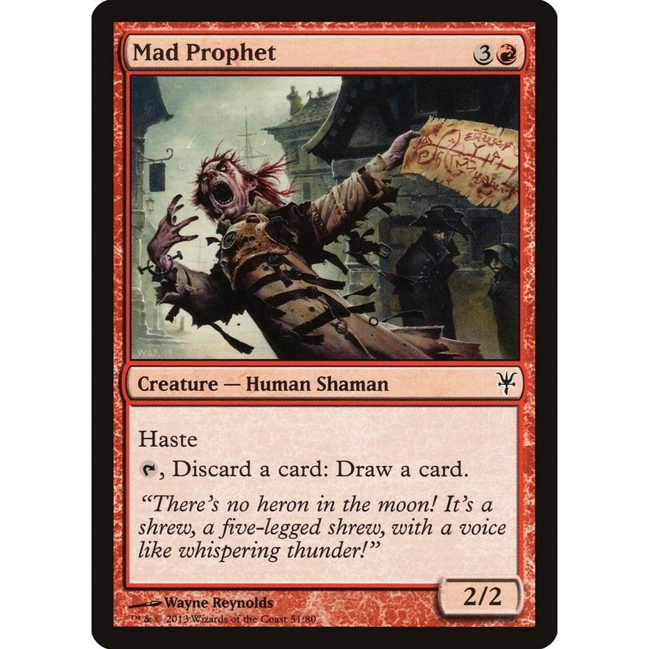 Image for Mad Prophet (51) (DDK) - Magic: The Gathering