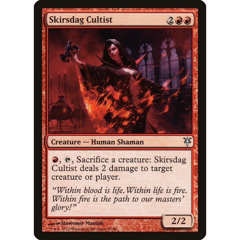 Image for Skirsdag Cultist (53) (DDK) - Magic: The Gathering