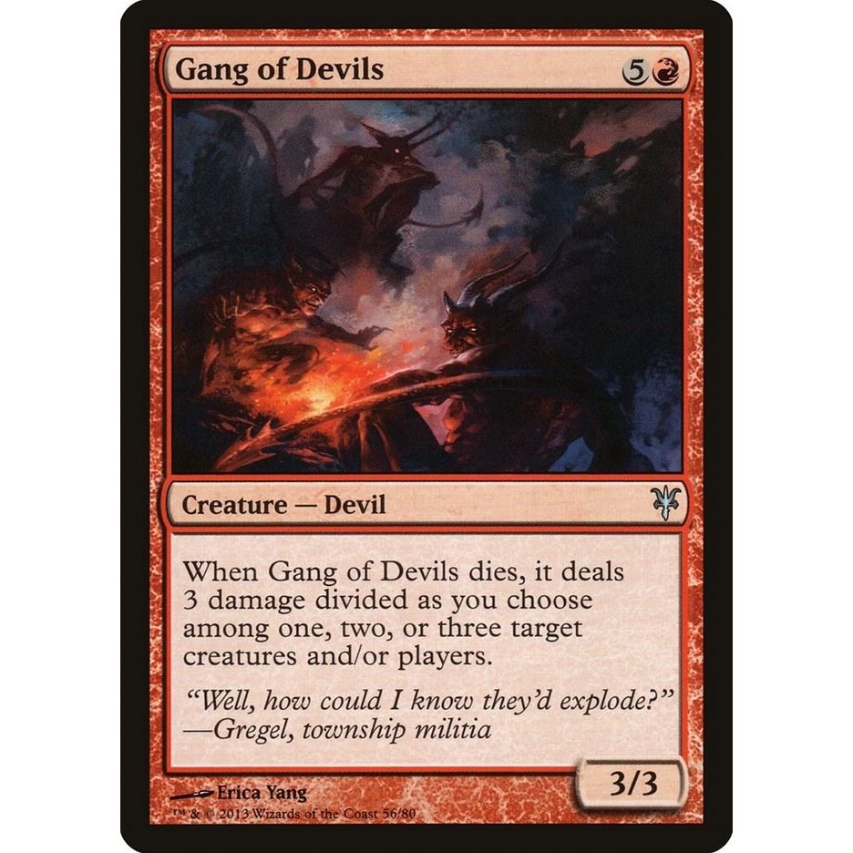 Image for Gang of Devils (56) (DDK) - Magic: The Gathering