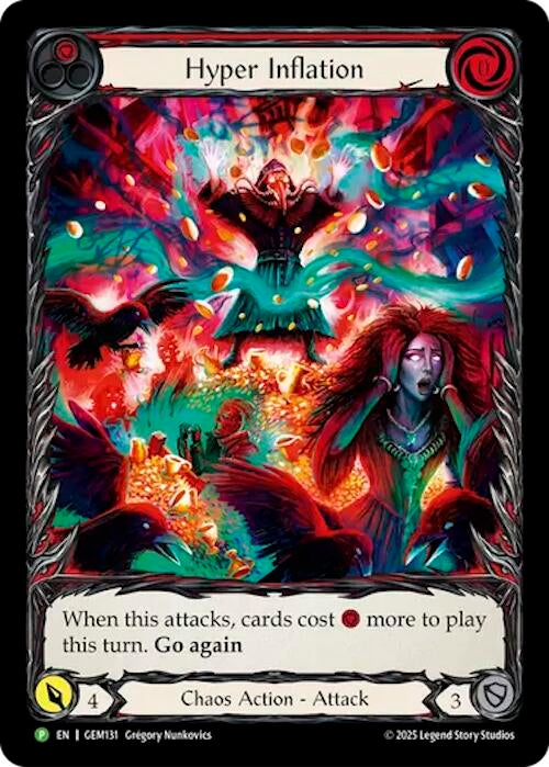 Image for Hyper Inflation (GEM131) (GEM) - Flesh and Blood TCG