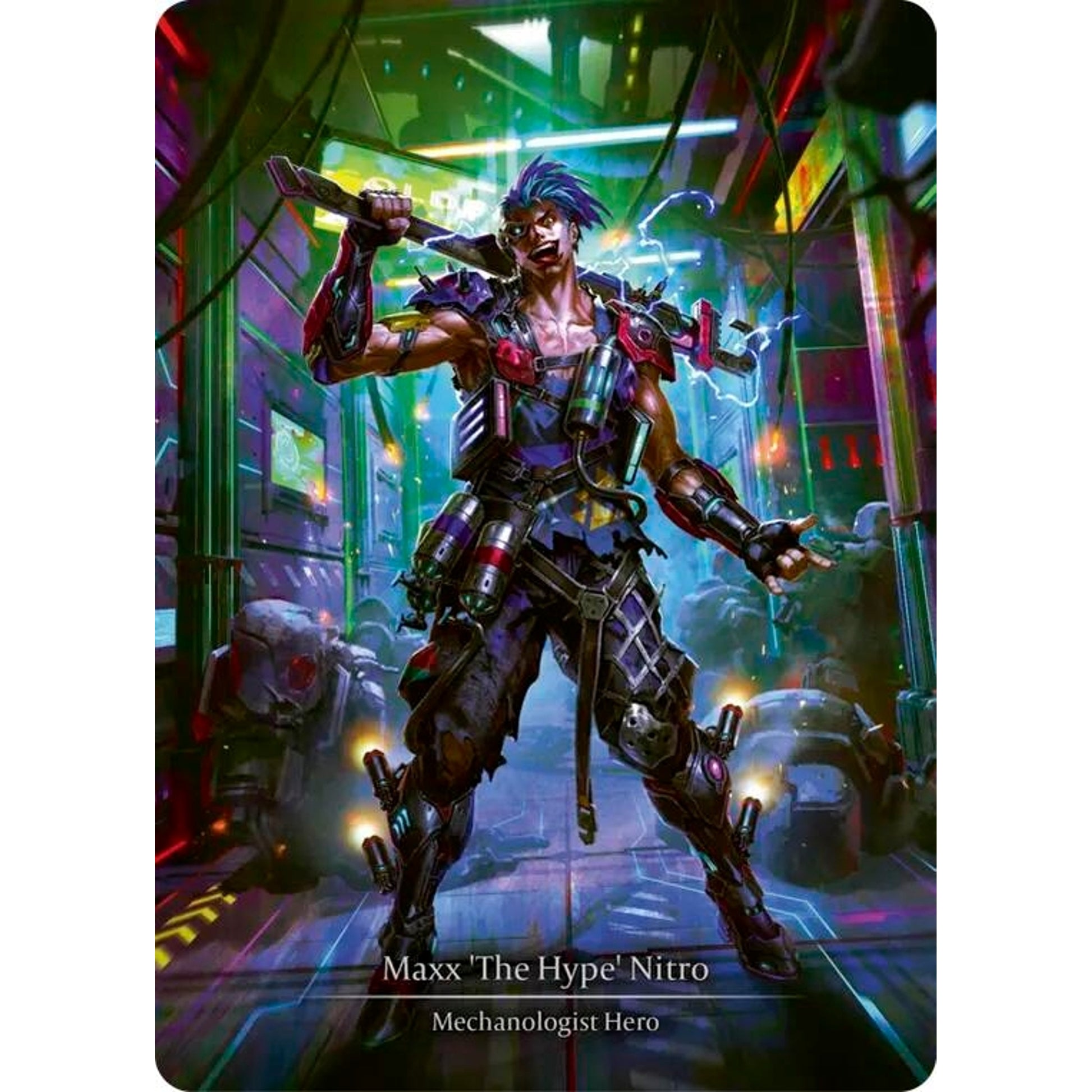 Image for Maxx 'The Hype' Nitro (GEM105) (GEM) - Flesh and Blood TCG