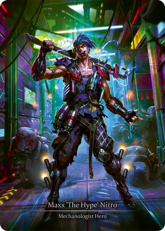 Image for Maxx 'The Hype' Nitro (GEM105) (GEM) - Flesh and Blood TCG