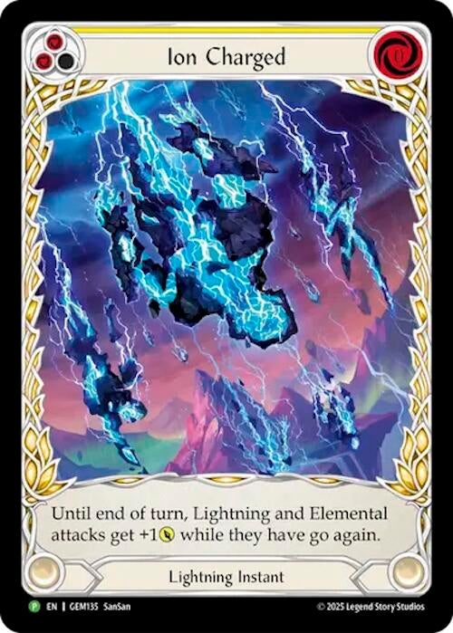Image for Ion Charged (GEM135) (GEM) - Flesh and Blood TCG