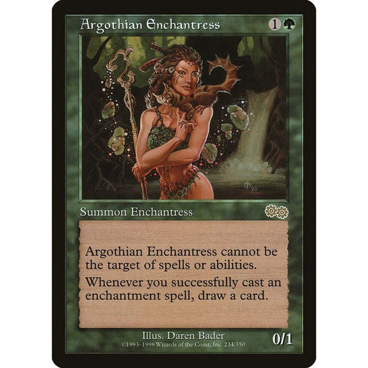 Image for Argothian Enchantress (234) (USG) - Magic: The Gathering