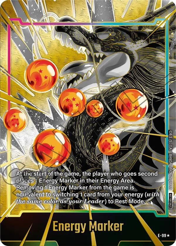 Image for Energy Marker (E-99) (Gold) (E-99) (DBSFW_EM) - Dragon Ball Super: Fusion World