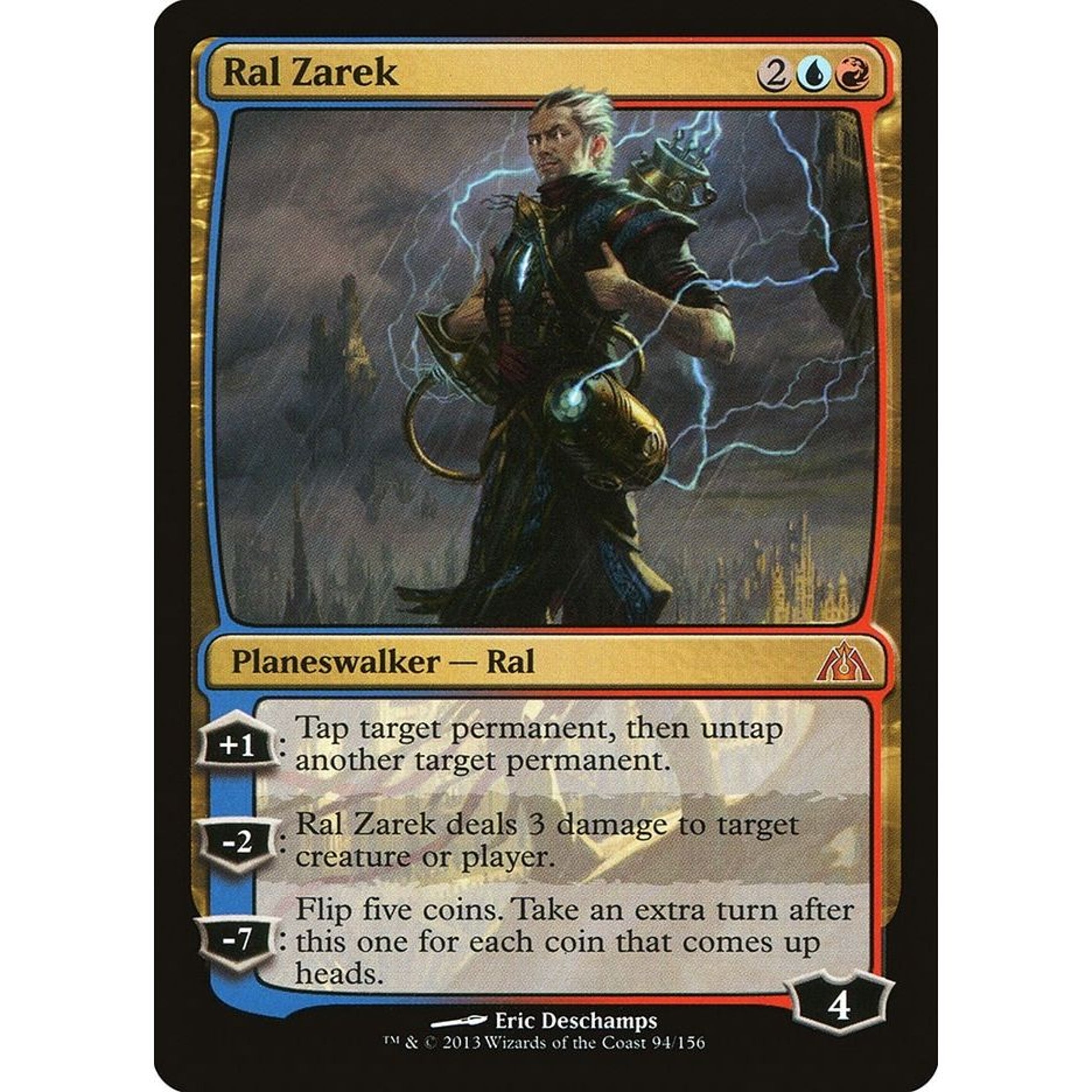Image for Ral Zarek (94) (DGM) - Magic: The Gathering