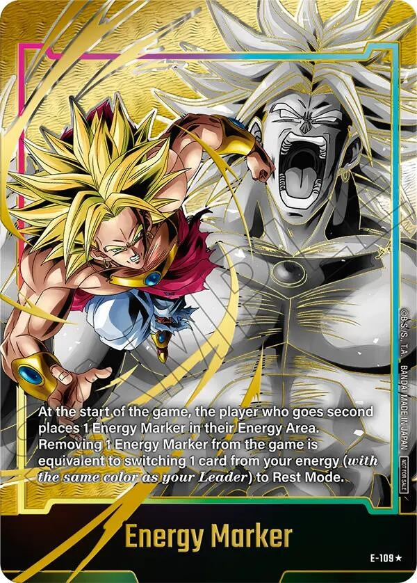 Image for Energy Marker (E-109) (Gold) (E-109) (DBSFW_EM) - Dragon Ball Super: Fusion World