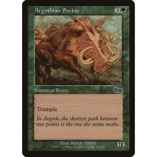 Image for Argothian Swine (235) (USG) - Magic: The Gathering