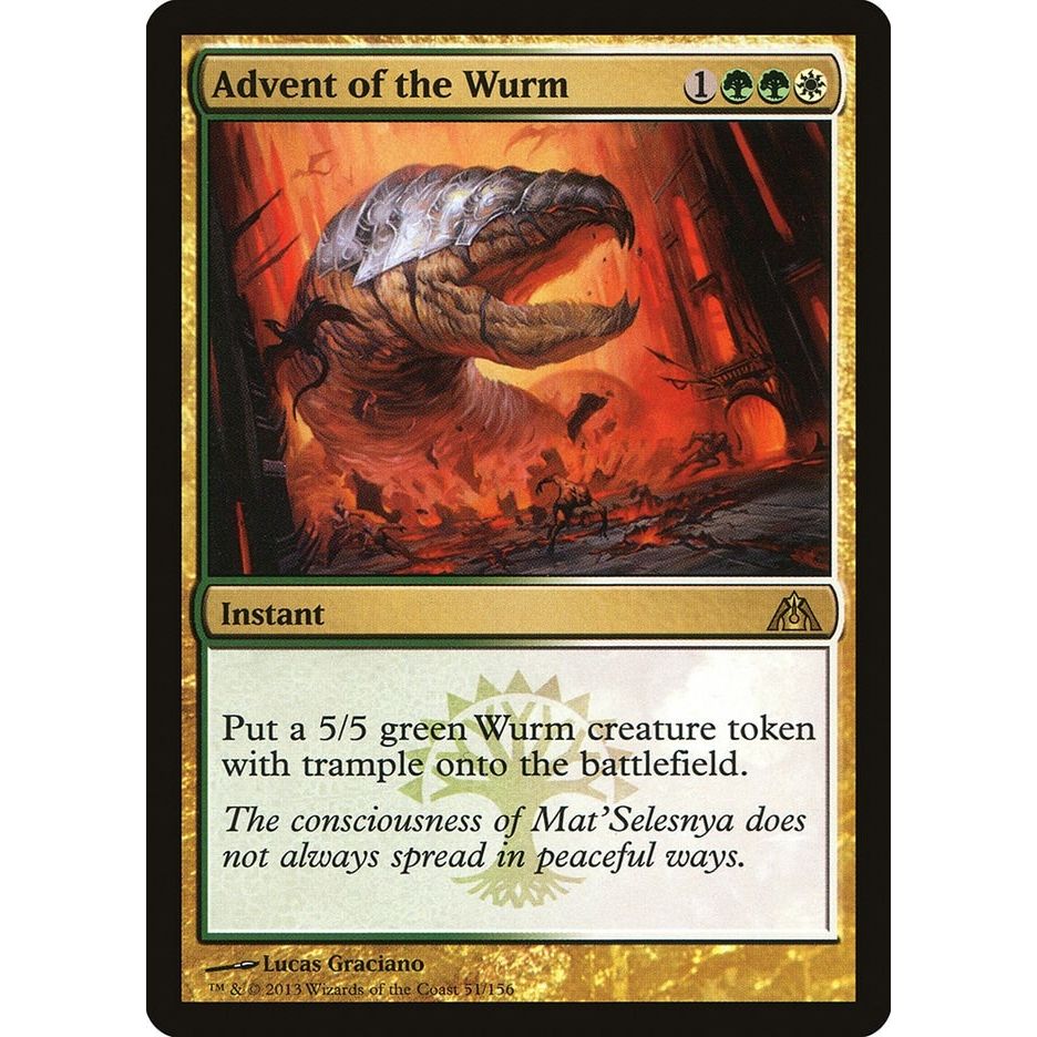 Image for Advent of the Wurm (51) (DGM) - Magic: The Gathering