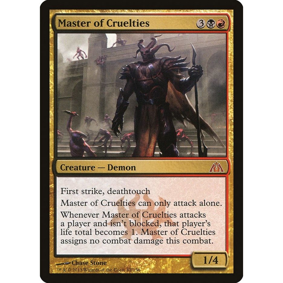 Image for Master of Cruelties (82) (DGM) - Magic: The Gathering