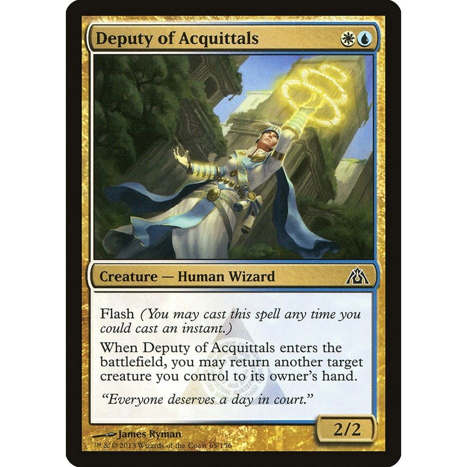 Image for Deputy of Acquittals (65) (DGM) - Magic: The Gathering