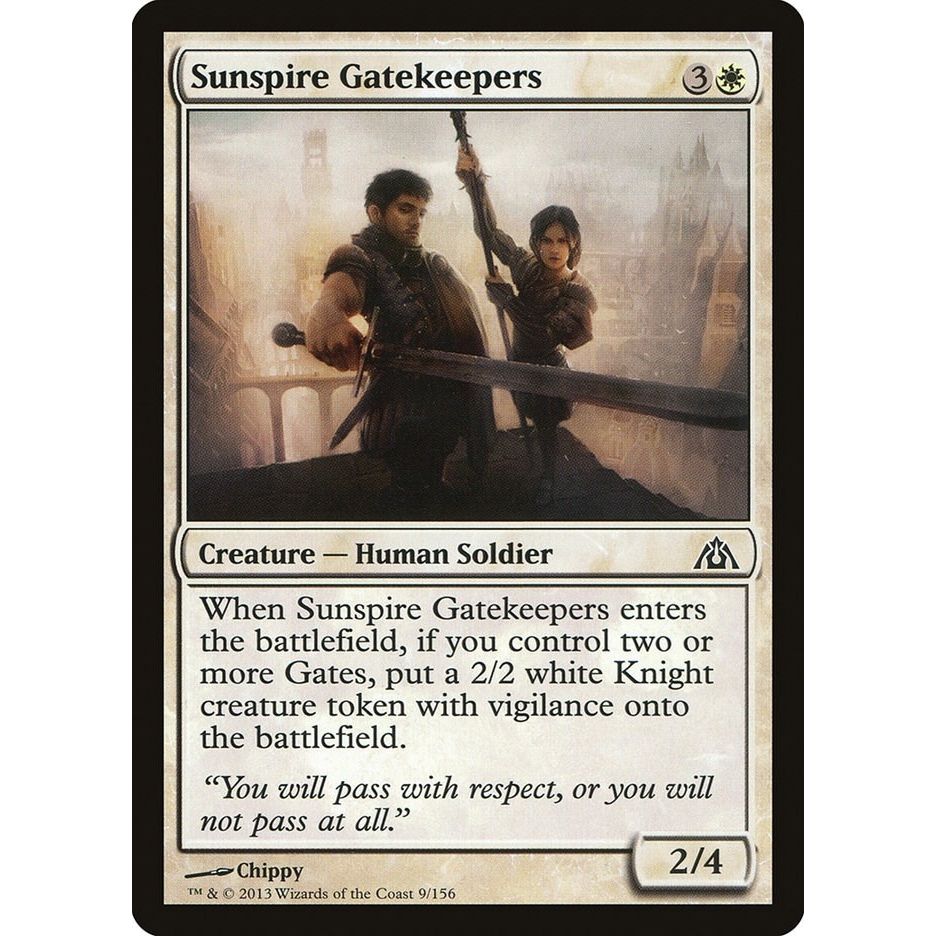 Image for Sunspire Gatekeepers (9) (DGM) - Magic: The Gathering