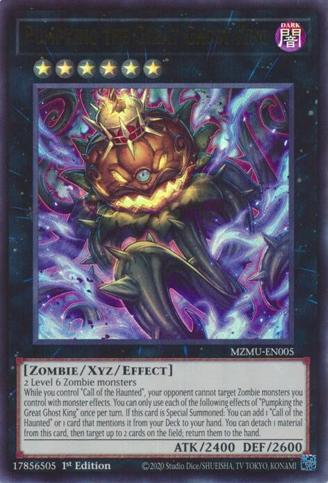 Image for Pumpking the Great Ghost King (MZMU-EN005) - YuGiOh
