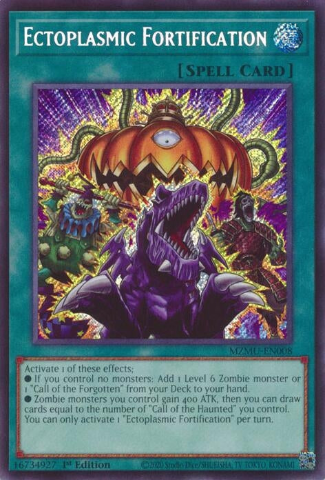 Image for Ectoplasmic Fortification (MZMU-EN008) - YuGiOh
