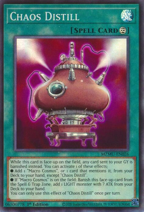 Image for Chaos Distill (MZMU-EN026) - YuGiOh