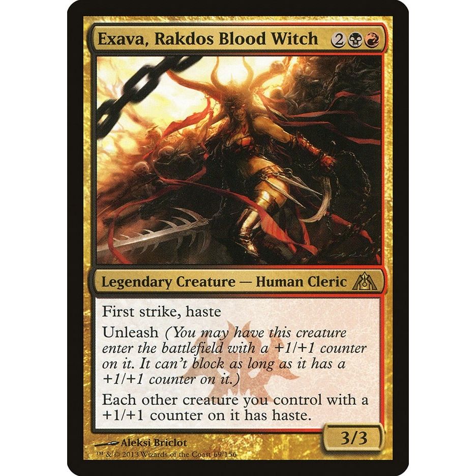 Image for Exava, Rakdos Blood Witch (69) (DGM) - Magic: The Gathering