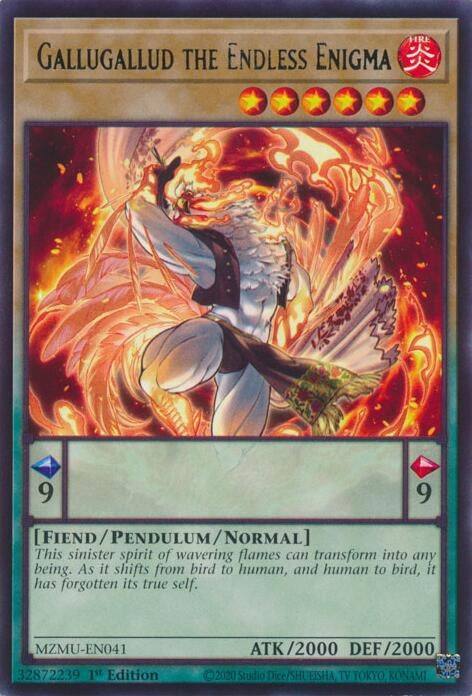 Image for Gallugallud the Endless Enigma (MZMU-EN041) - YuGiOh