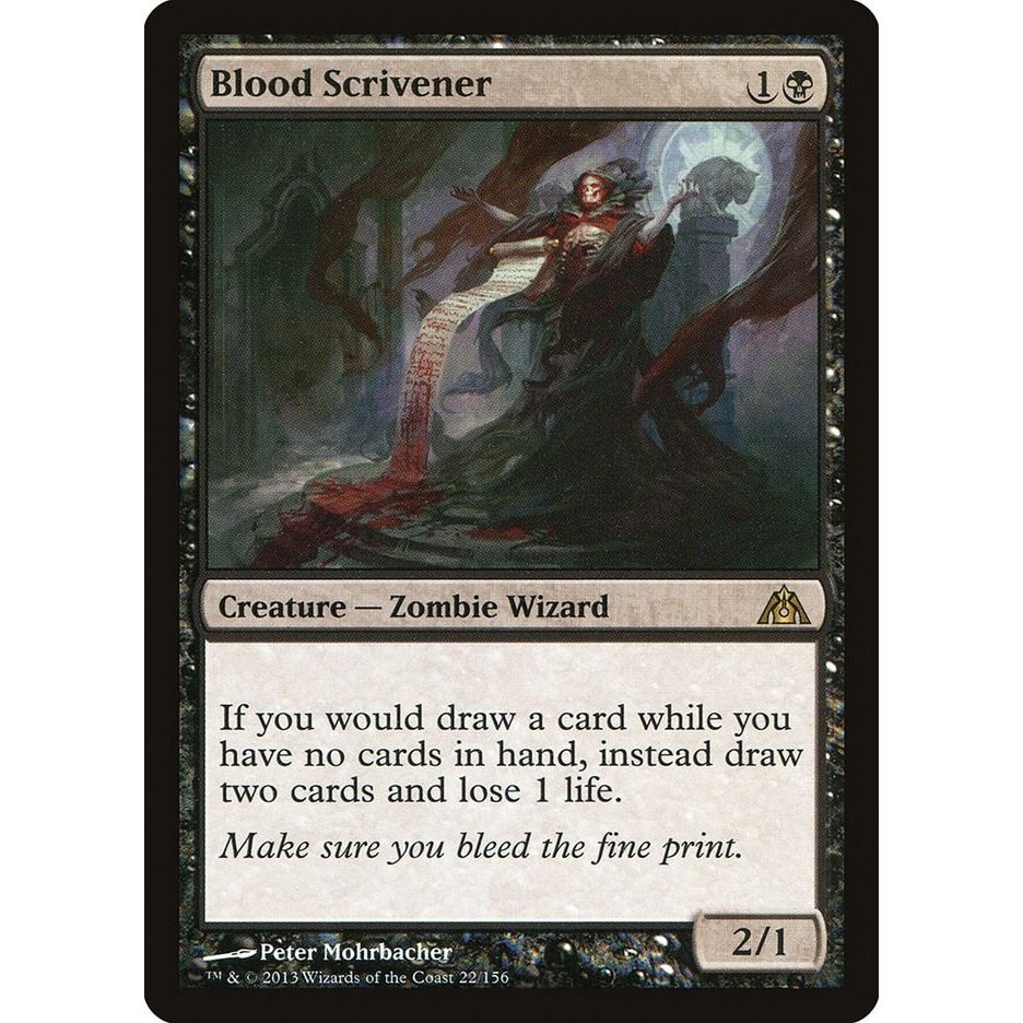 Image for Blood Scrivener (22) (DGM) - Magic: The Gathering