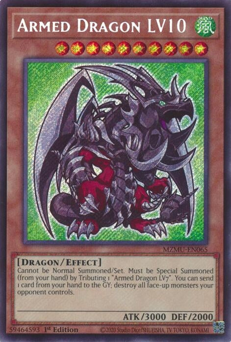 Image for Armed Dragon LV10 (MZMU-EN065) - YuGiOh
