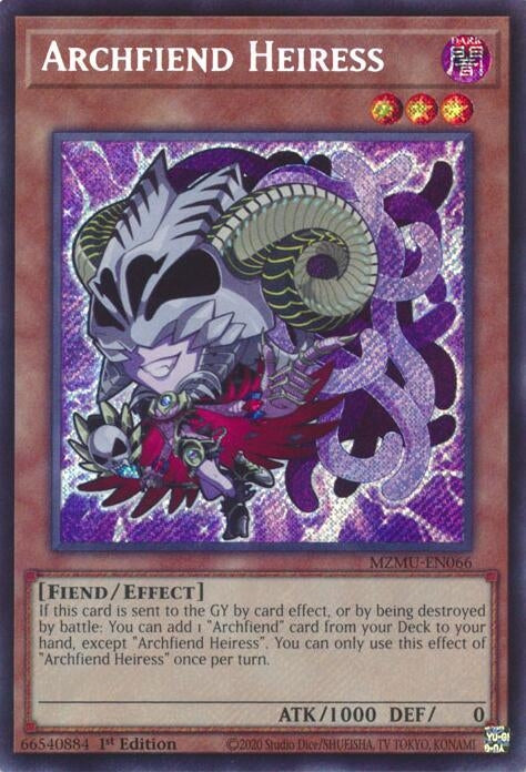 Image for Archfiend Heiress (MZMU-EN066) - YuGiOh
