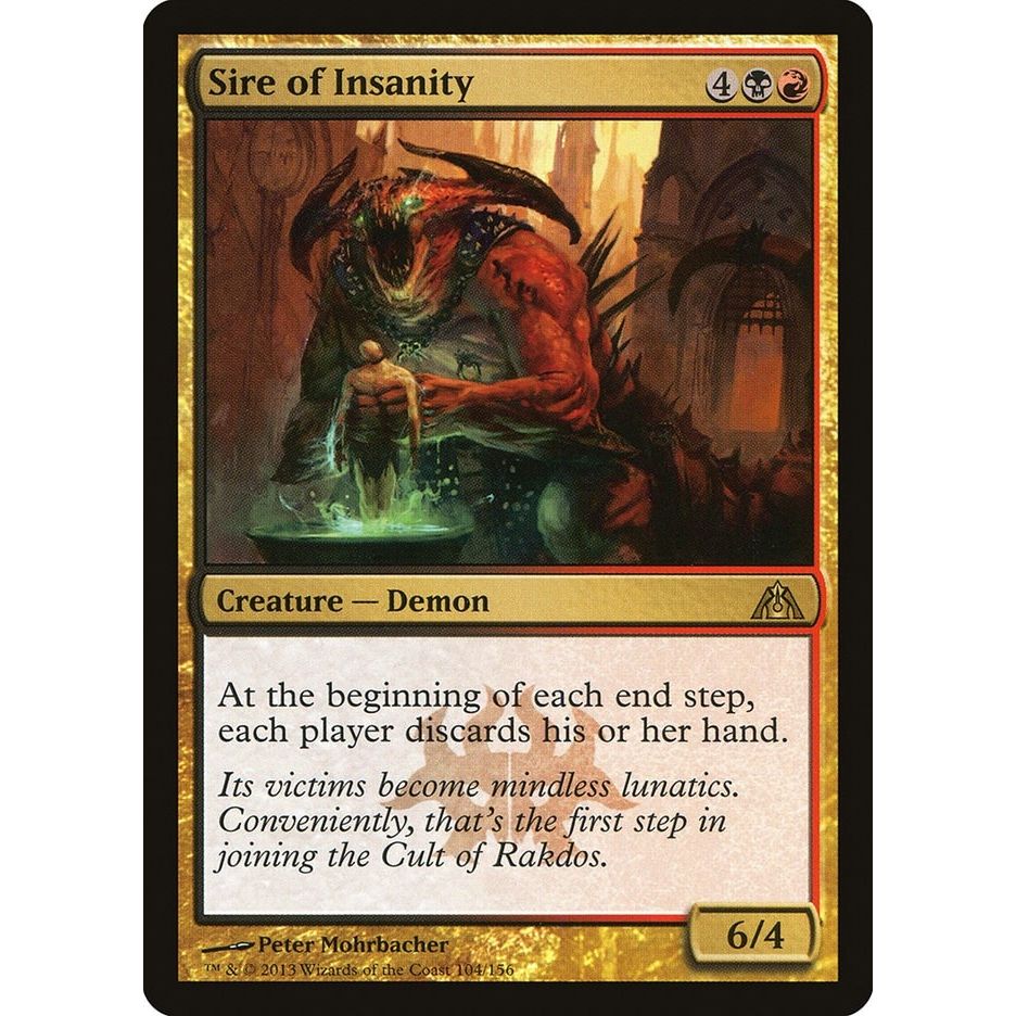 Image for Sire of Insanity (104) (DGM) - Magic: The Gathering
