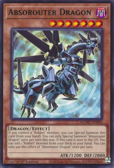 Image for Absorouter Dragon (MZMU-EN090) - YuGiOh