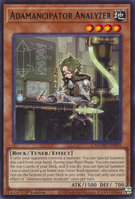 Image for Adamancipator Analyzer (MZMU-EN093) - YuGiOh