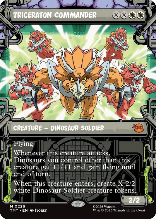Triceraton Commander (Showcase) (226) (TMT)