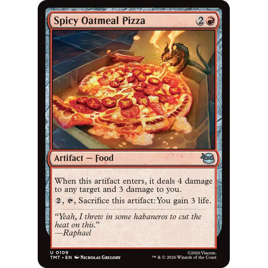 Spicy Oatmeal Pizza (109) (TMT)