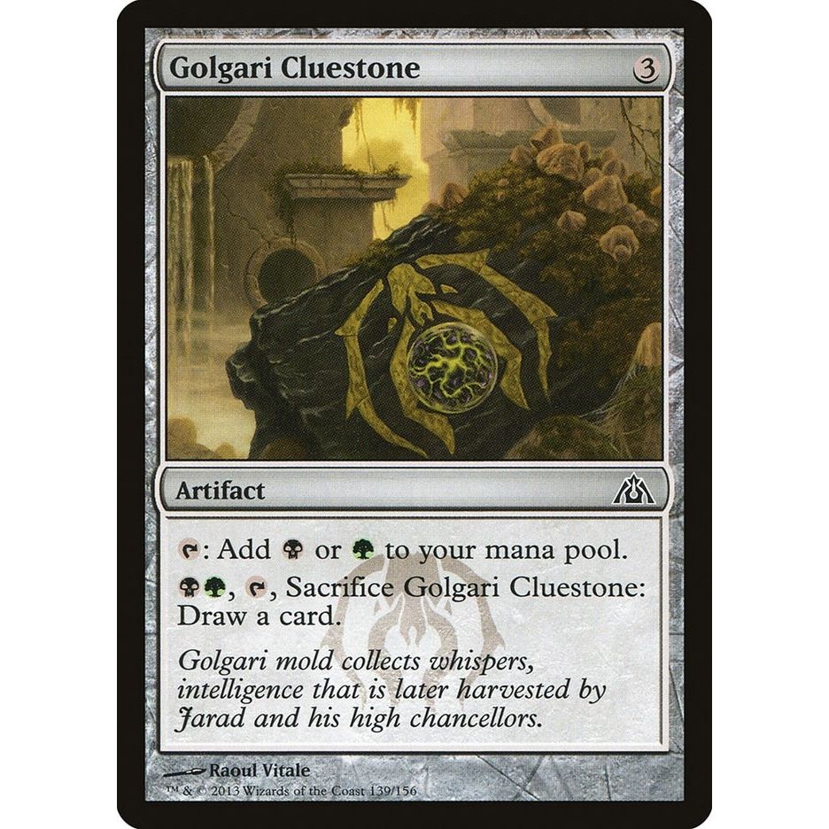 Image for Golgari Cluestone (139) (DGM) - Magic: The Gathering