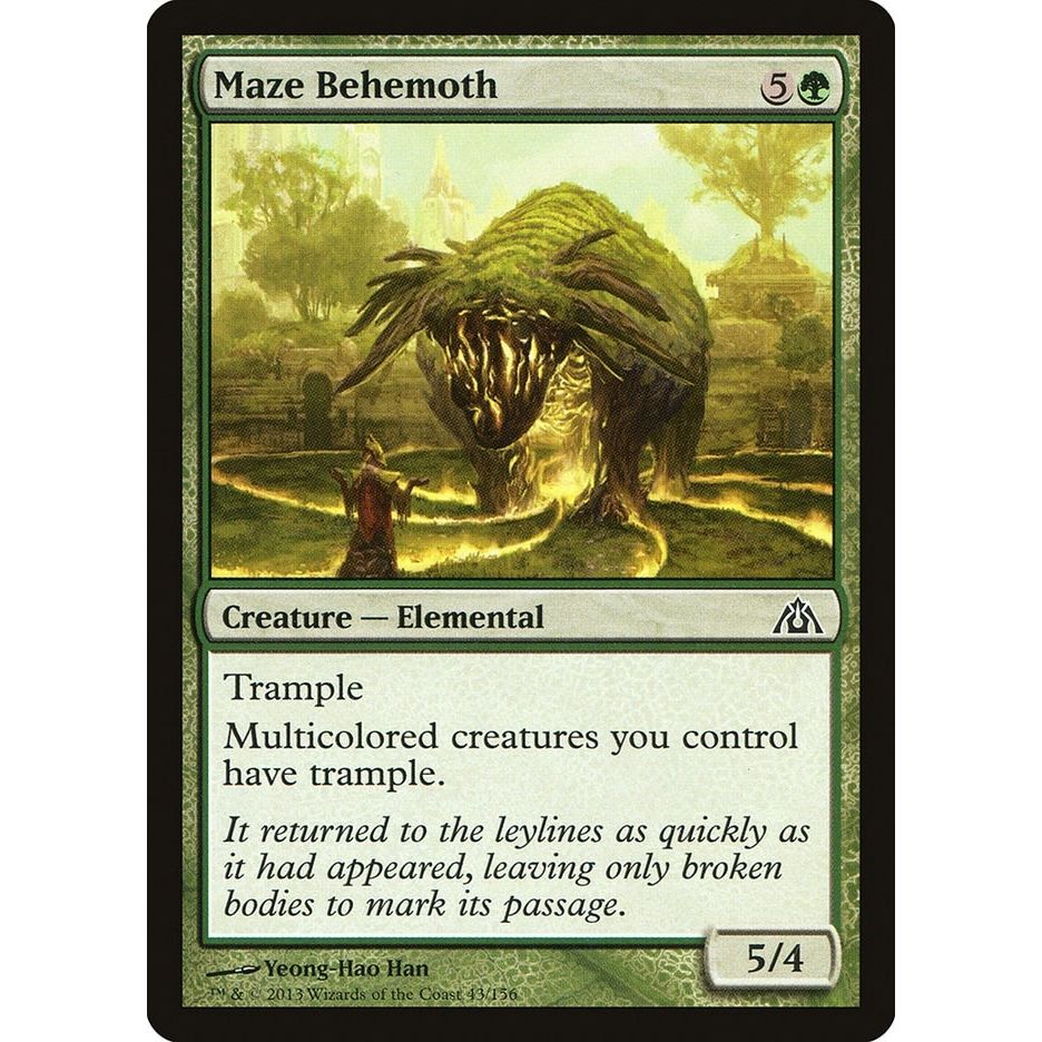 Image for Maze Behemoth (43) (DGM) - Magic: The Gathering