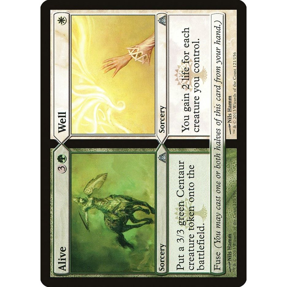 Image for Alive // Well (121) (DGM) - Magic: The Gathering