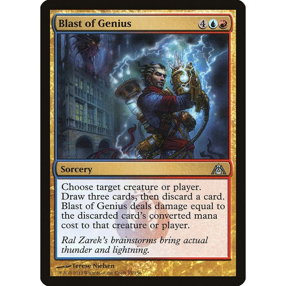 Image for Blast of Genius (55) (DGM) - Magic: The Gathering