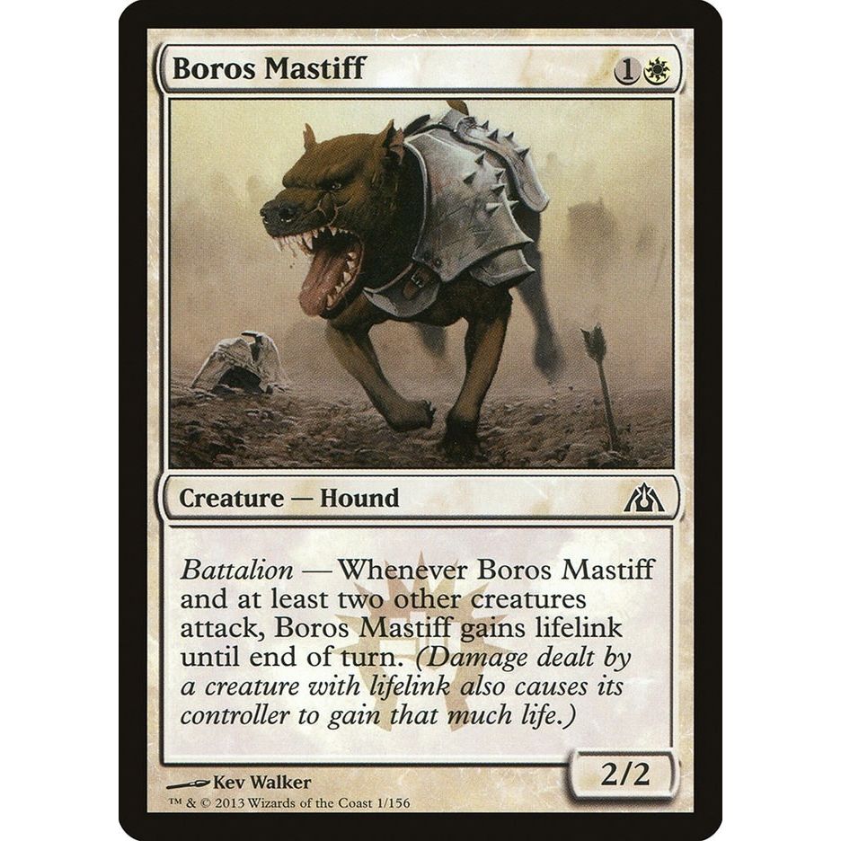 Image for Boros Mastiff (1) (DGM) - Magic: The Gathering