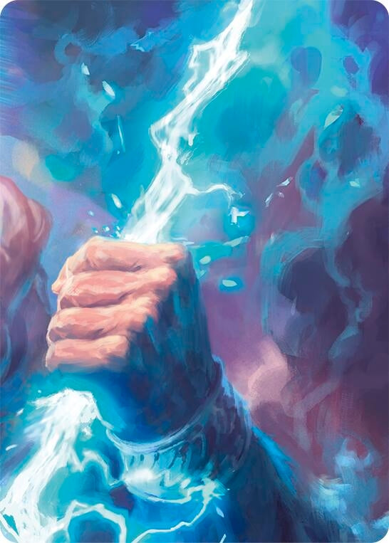 Image for Enlightened Strike // Shelter from the Storm Double Sided Art Card (Top Center) (GEM) - Flesh and Blood TCG