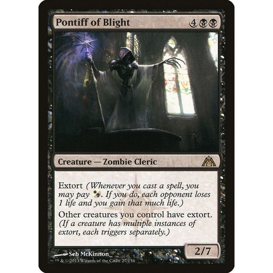 Image for Pontiff of Blight (27) (DGM) - Magic: The Gathering