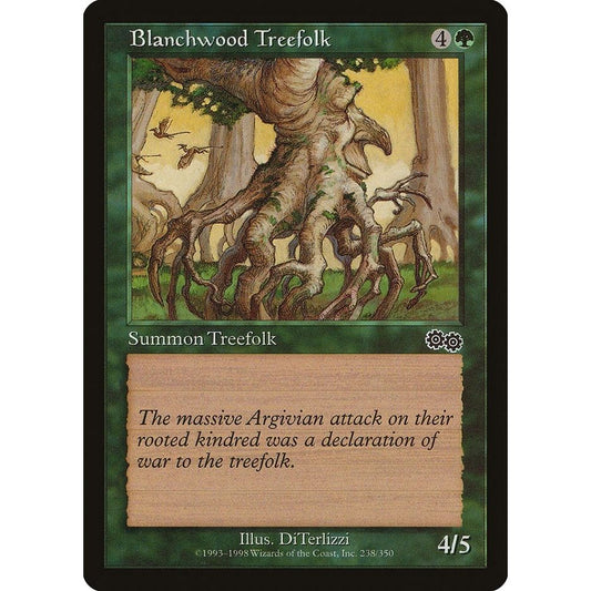 Image for Blanchwood Treefolk (238) (USG) - Magic: The Gathering