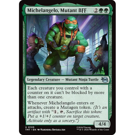 Michelangelo, Mutant BFF (120) (TMT)