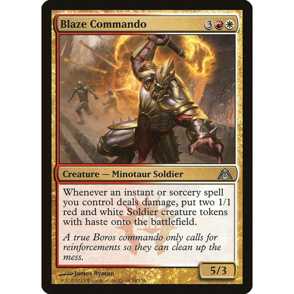 Image for Blaze Commando (56) (DGM) - Magic: The Gathering