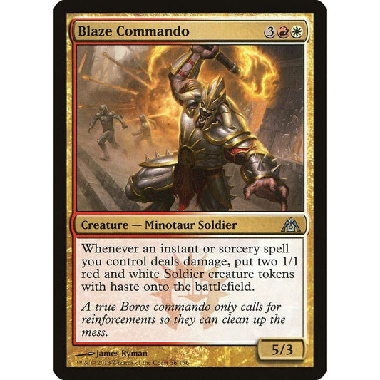 Image for Blaze Commando (56) (DGM) - Magic: The Gathering