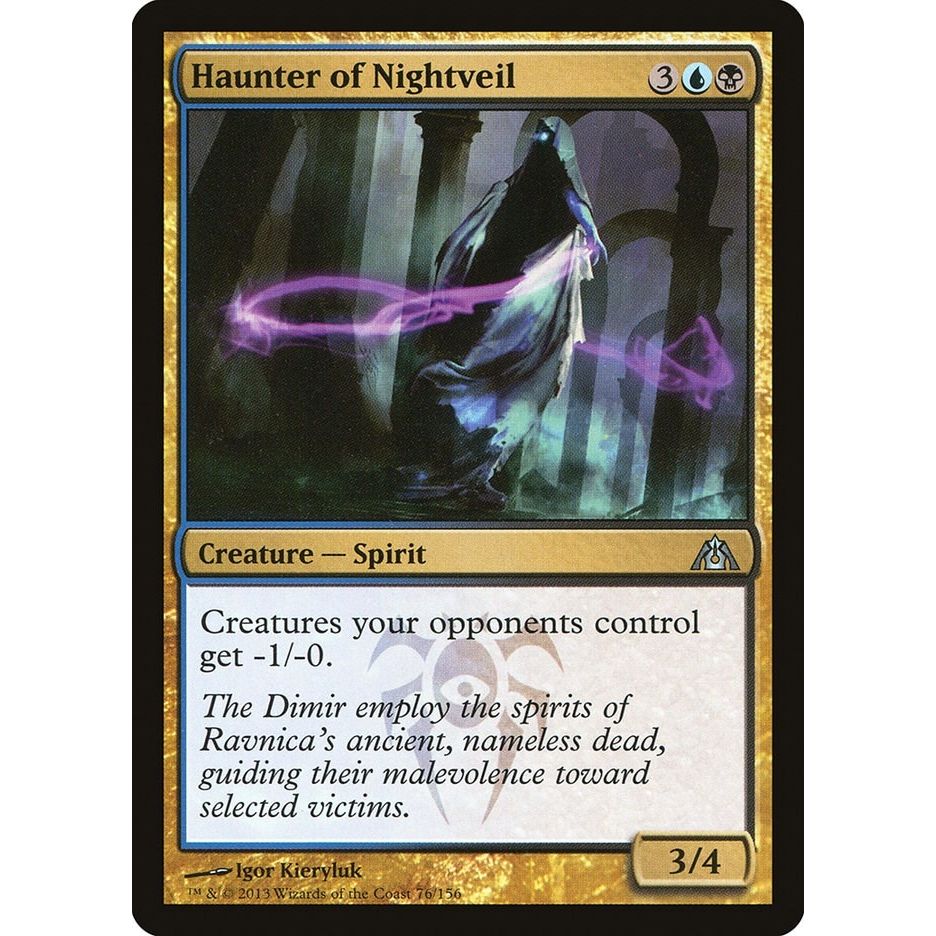 Image for Haunter of Nightveil (76) (DGM) - Magic: The Gathering