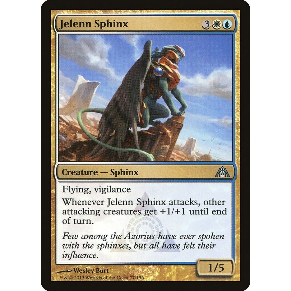 Image for Jelenn Sphinx (77) (DGM) - Magic: The Gathering