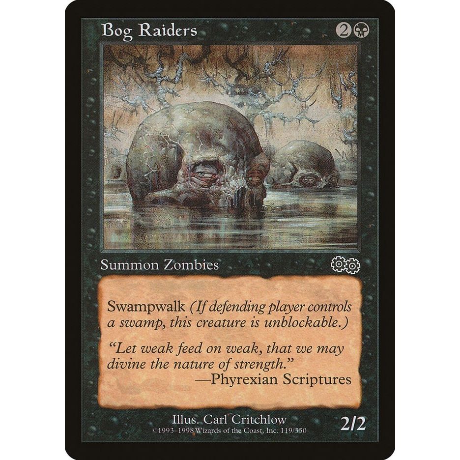 Image for Bog Raiders (119) (USG) - Magic: The Gathering